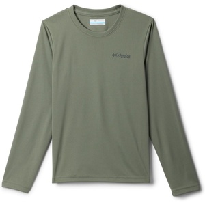 image:imageColumbia Boys Terminal Tackle PFG Fish Bars Long SleeveCypress Graphic
