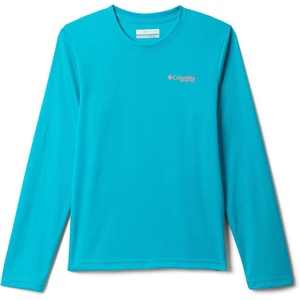 image:imageColumbia Boys Terminal Tackle PFG Fish Bars Long SleeveOcean Teal Graphic