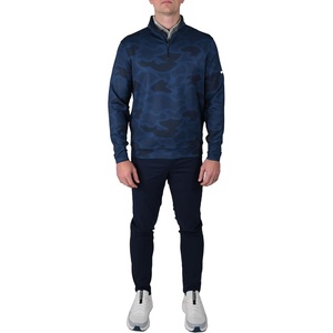 image:imageColumbia Golf Mens OmniWick Printed Wickhams Hills PulloverCamo Collegiate Navy