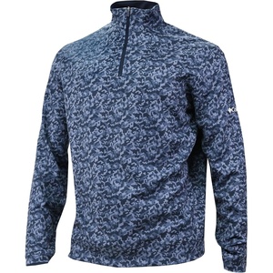 image:imageColumbia Golf Mens OmniWick Printed Wickhams Hills PulloverHoneycomb Collegiate Navy