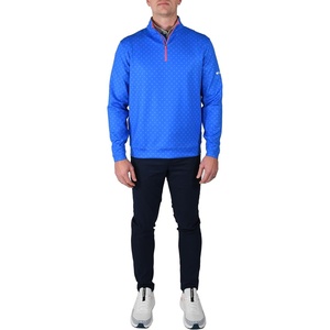 image:imageColumbia Golf Mens OmniWick Printed Wickhams Hills PulloverPrinted Hyper Blue