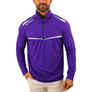 image:imageColumbia Golf OmniWick Scorecard 14 Zip Long Sleeve PulloverPurple