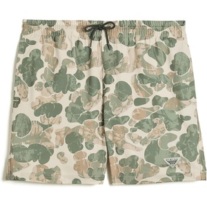 image:imageColumbia Kids PFG Rambler Printed Water Shorts Little KidBig KidDark Stone Deltawood