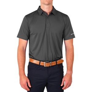 image:imageColumbia Mens Golf Drive Polo Shirt Omni Wick Performance Breathable Short SleeveForged Iron