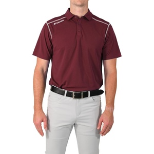 image:imageColumbia Mens Golf Shotgun Polo Omni Wick Performance Breathable Short SleeveDeep Maroon