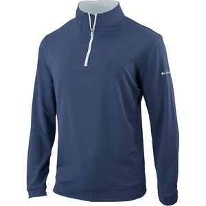 image:imageColumbia Mens Golf Wickhams Hills Quarter Zip OMNI WICK PulloverDark Mountain