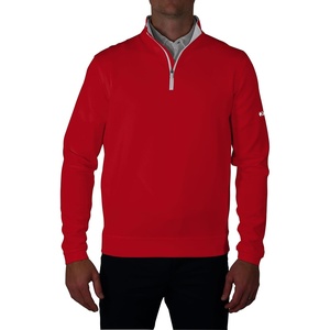 image:imageColumbia Mens Golf Wickhams Hills Quarter Zip OMNI WICK PulloverIntense Red