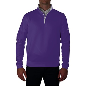 image:imageColumbia Mens Golf Wickhams Hills Quarter Zip OMNI WICK PulloverPurple