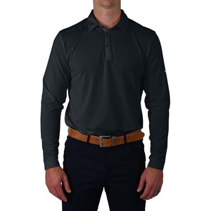 image:imageColumbia OmniWick Pin High Long Sleeve PoloMidnight Black