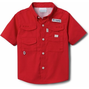 image:imageColumbia Sportswear Mens Bonehead Short Sleeve ShirtRed Spark