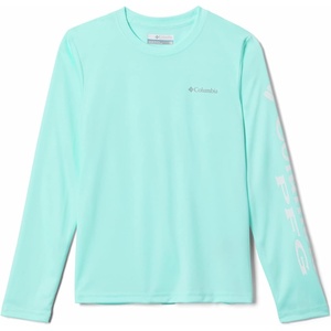 image:imageColumbia boys Terminal Tackle Long Sleeve TeeGulf StreamWhite Pfg