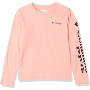 image:imageColumbia boys Terminal Tackle Long Sleeve TeeSorbetBlack Logo