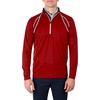 image:imageColumbia Golf Mens OmniHeat Range Session 14 Zip PulloverIntense Red