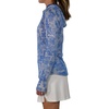 image:imageColumbia Golf Womens OmniWick Sunday Ball HoodieAzul