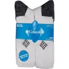 image:imageColumbia Mens Original Moisture Control Crew Socks MultipackWhite 6 Pairs