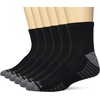 image:imageColumbia Mens Quarter Cushioned Arch Support Socks 6PackBlackColumbia Grey 6 Pairs