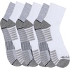image:imageColumbia Mens Quarter Cushioned Arch Support Socks 6PackWhiteGrey