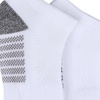 image:imageColumbia Mens Quarter Cushioned Arch Support Socks 6PackWhiteGrey