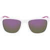 image:imageColumbia Mens River Chill Square SunglassesShiny White  PinkPink Gold Mirror Lens