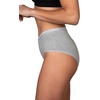 image:imageColumbia Womens 4way Stretch Cotton Brief 5packBlackCanoeGrey