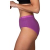 image:imageColumbia Womens 4way Stretch Cotton Brief 5packNavyPinkNudeBluePurple