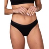 image:imageColumbia Womens 4way Stretch Cotton Thong 5packBlackCanoe NudeHeather Grey