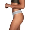 image:imageColumbia Womens 4way Stretch Cotton Thong 5packBlackCanoe NudeHeather Grey
