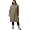 image:imageColumbia Womens Amazetrench Rain JacketStone Green