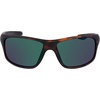 image:imageColumbia mens Burr Rectangular SunglassesMatte Tort  BlackGreen Mirror