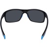 image:imageColumbia mens Burr Rectangular SunglassesShiny Black  BlueBlue Mirror