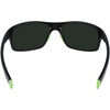 image:imageColumbia mens Burr Rectangular SunglassesShiny Black  GreenGreen Mirror