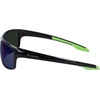 image:imageColumbia mens Burr Rectangular SunglassesShiny Black  GreenGreen Mirror