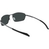 image:imageColumbia mens Fir Ridge Rectangular SunglassesShiny Dark GunmetalSolid Green Lens