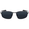 image:imageColumbia mens Fir Ridge Rectangular SunglassesShiny Dark GunmetalSolid Smoke Lens