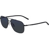 image:imageColumbia mens Mist Trail Aviator SunglassesMatte BlackBlue Mirror Lens