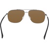 image:imageColumbia mens Mist Trail Aviator SunglassesShiny GunmetalOrange Revo Lens