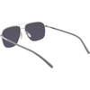 image:imageColumbia mens Mist Trail Aviator SunglassesShiny SilverBlue Revo Lens
