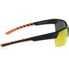 image:imageColumbia mens Peak Racer Rectangular SunglassesMatte BlackOrange Polarized