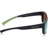 image:imageColumbia mens Penns Creek Rectangular SunglassesMatte BlackYellow