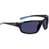 image:imageColumbia mens Slick Creek Rectangular SunglassesShiny Black  BlueBlue Mirror