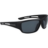 image:imageColumbia mens Utilizer Wrap SunglassesMatte BlackSmoke Polarized