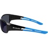 image:imageColumbia mens Utilizer Wrap SunglassesShiny Black  BlueBlue Mirror