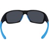 image:imageColumbia mens Utilizer Wrap SunglassesShiny Black  BlueBlue Mirror