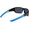 image:imageColumbia mens Utilizer Wrap SunglassesShiny Black  BlueBlue Mirror