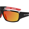 image:imageColumbia mens Utilizer Wrap SunglassesShiny Black  RedRed Revo