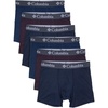 image:imageColumbia Amazon Exclusive 6 Pack Performance Boxer BriefDark Mountain GreyDark CherryNavy