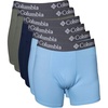 image:imageColumbia Amazon Exclusive 6 Pack Performance Boxer BriefLight BlueNavyStone Green
