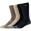 image:imageColumbia Mens 4 Pack Wool Crew SocksNavyBlackBrownKhaki