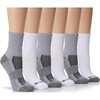 Grey/White (6 Pairs)