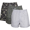 image:imageColumbia Mens Pfg Woven Boxer Short 3 PackShark Freshfish PrintCypress Trout PrintGrey Stripe